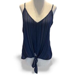Ten Sixty Sherman Navy Striped Camisole